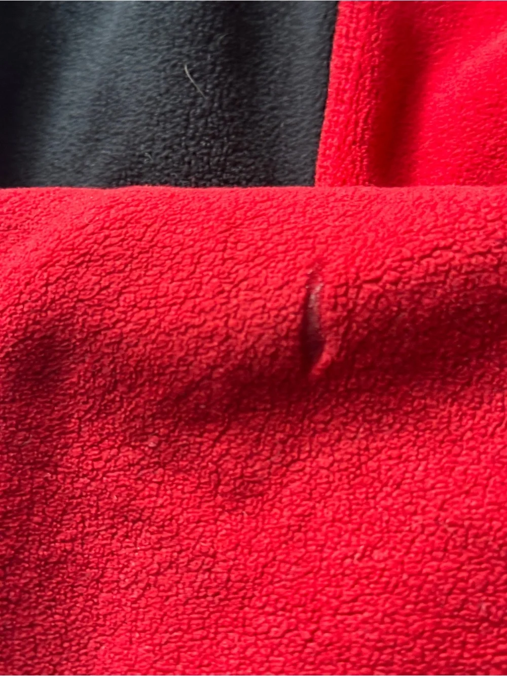 Vintage Polo Sport Ralph Lauren Polartec Fleece Jacket XL Red Black
